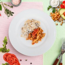 Чахохбили из курицы готовое блюдо 