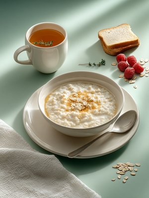 Овсяная каша на молоке классический завтрак для правильного питания это норма